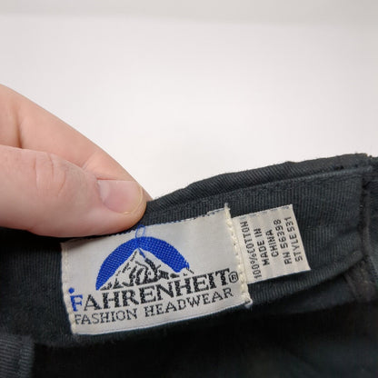 Merlin Systems Inc Slideback Hat Black One Size Embroidered Fahrenheit