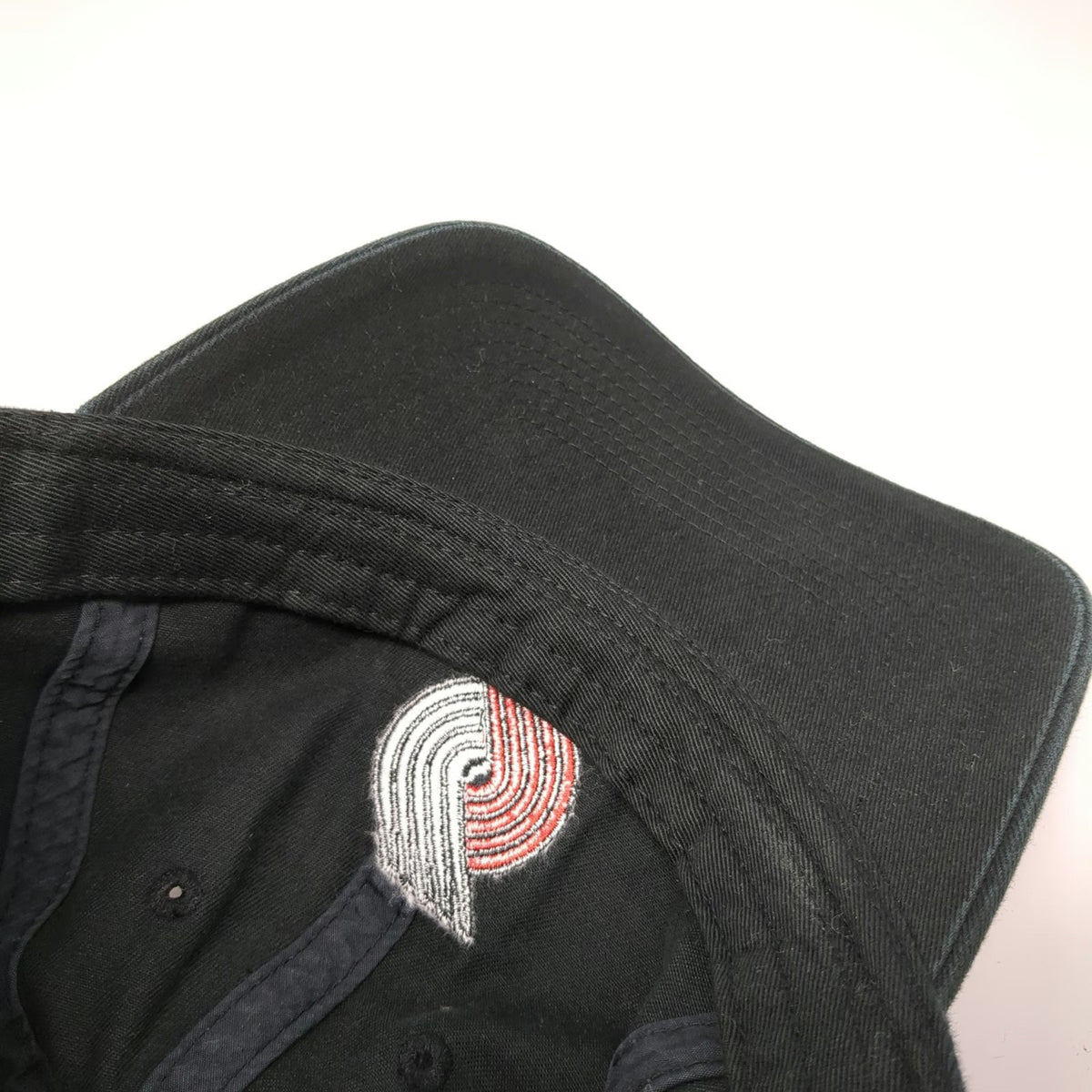 Adidas NBA Portland Trail Blazers Cap Black One Size Slideback Embroidered