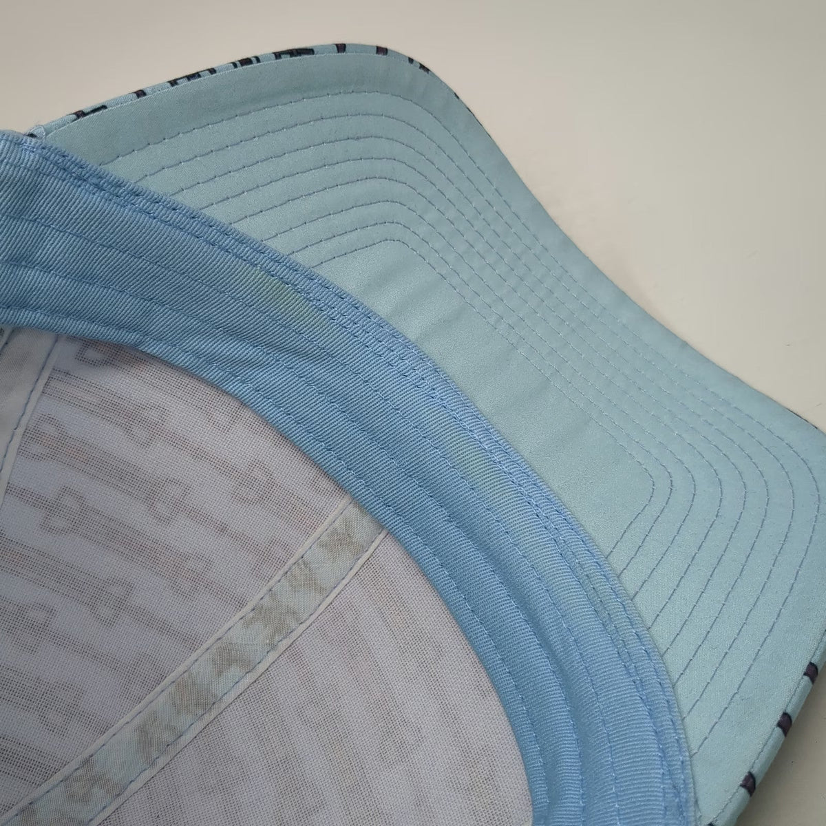Kerrits Snapback Hat Blue One Size Polyester Equestrian Horse Bit Print Pattern