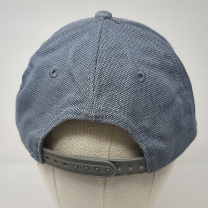 Squeeze In Breakfast & Lunch Snapback Hat Gray One Size Adjustable