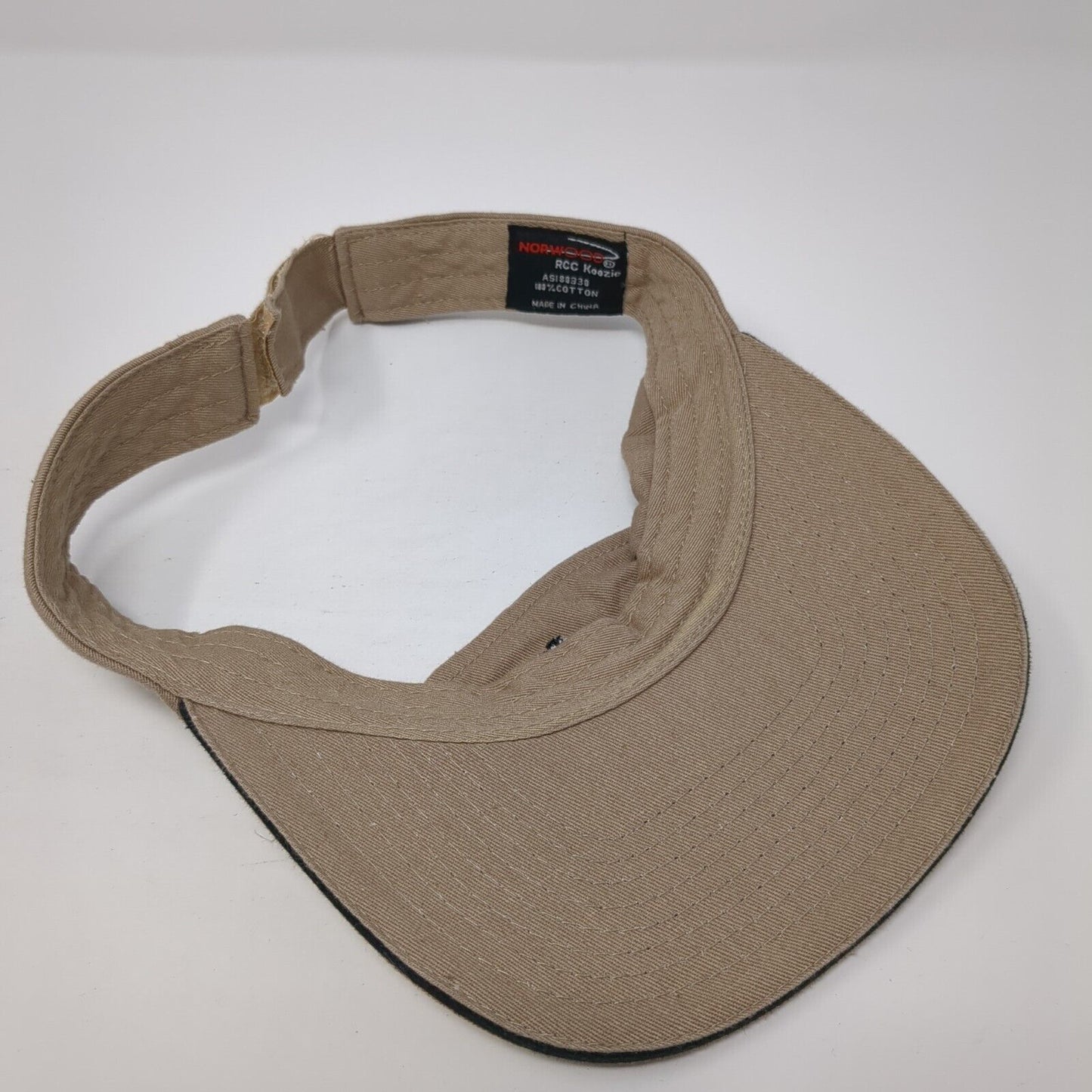 SGH Springfield Greene Country Health Department Sun Visor Hat Tan OS Norwood