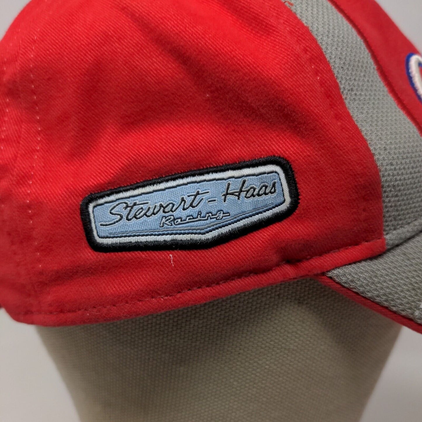 NASCAR Chase Authentics Men's Strapback Hat Red Gray OSFM Tony Stewart Old Spice