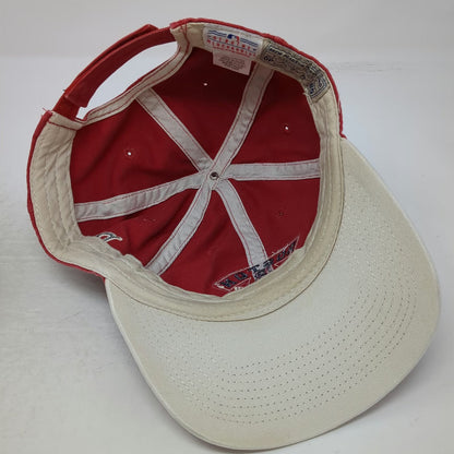 Boston Red Sox MLB Drew Pearson Baseball Cap Red One Size Strapback Embroidered