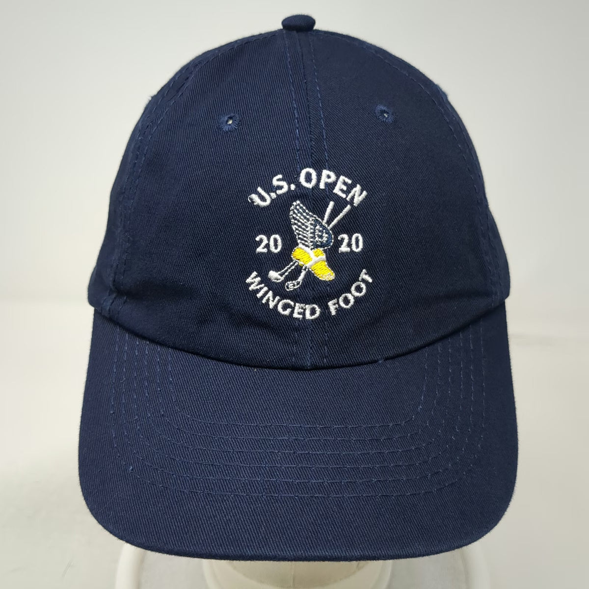 USGA Baseball Cap Blue One Size 2020 U.S. Open Winged Foot Member Strapback Hat