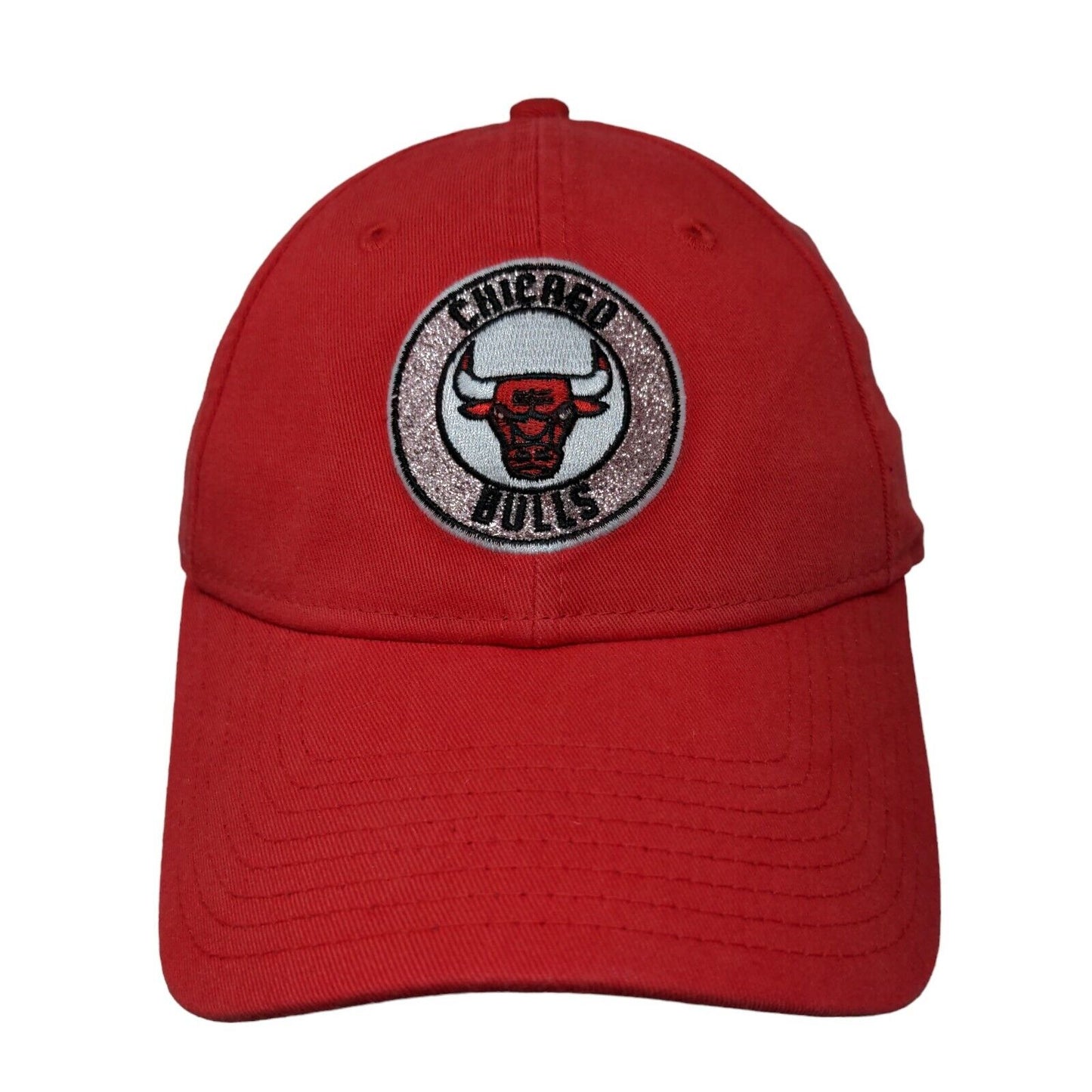 New Era Women's Slideback Hat Adjustable Chicago Bulls Embroidered Logo