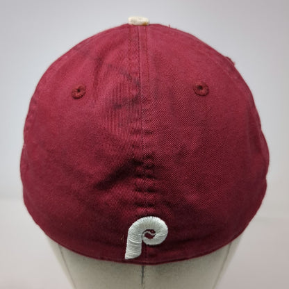 New Era Philadelphia Phillies MLB Baseball Cap Red S Cooperstown 49Forty Hat