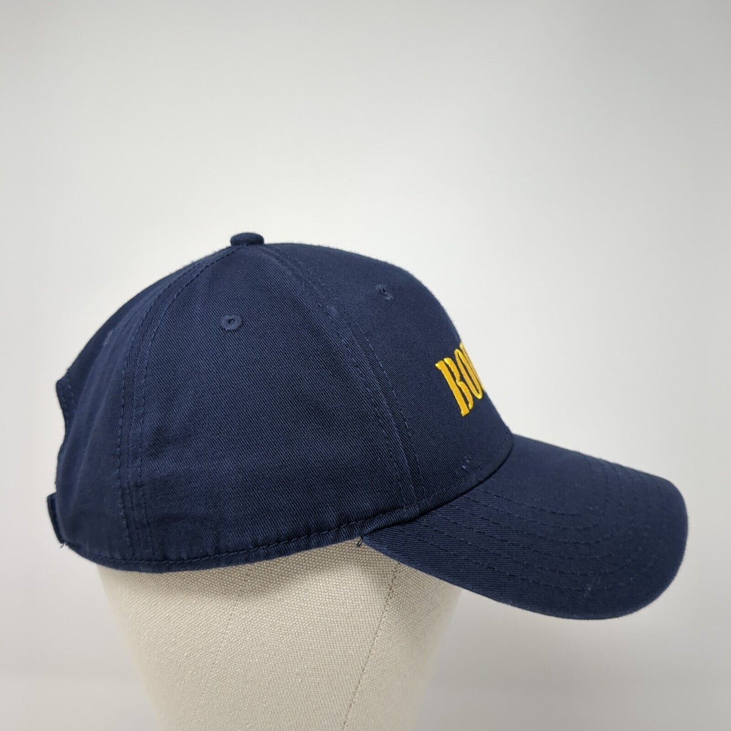 Bohica Strapback Hat Blue One Size Adjustable Embroidered Solid Otto