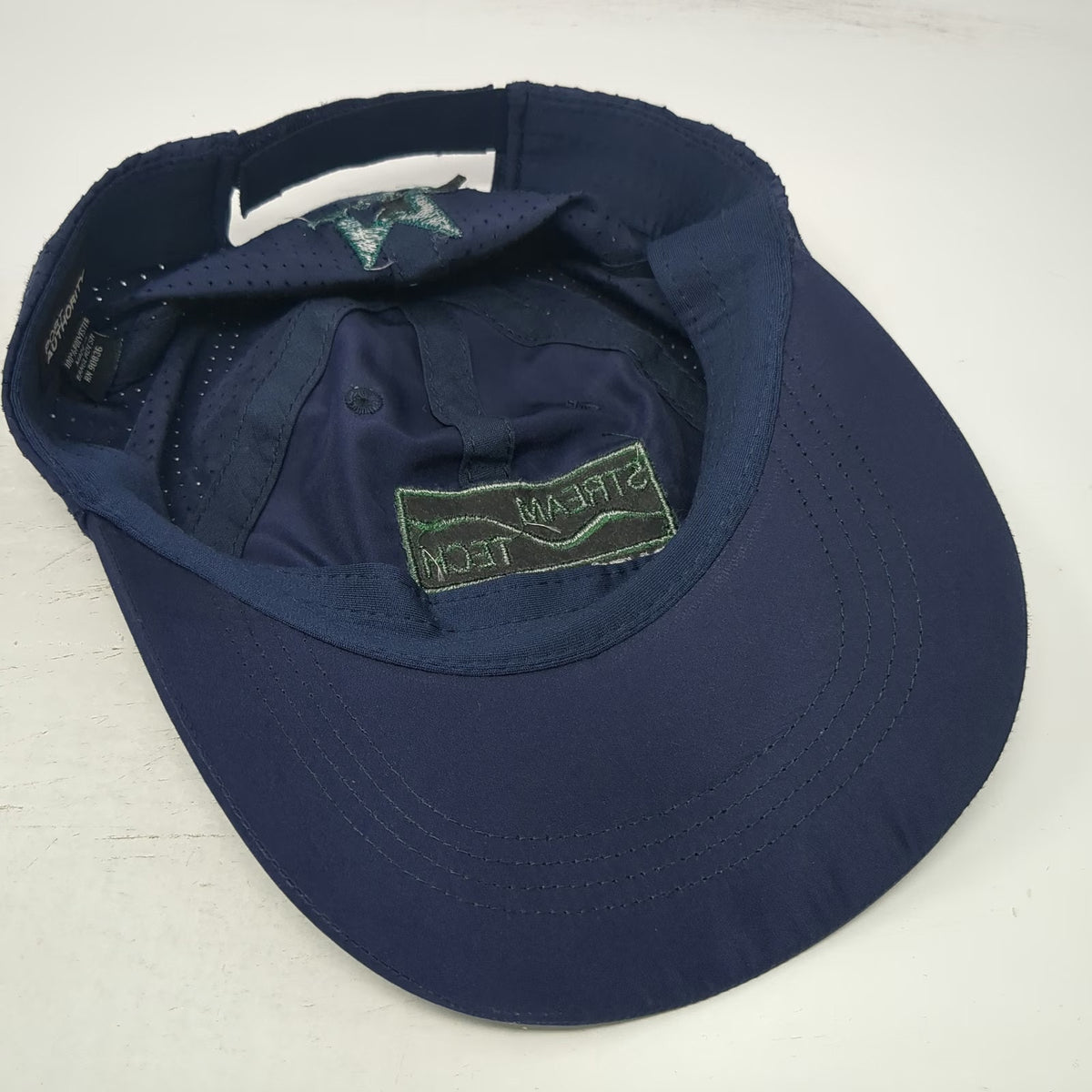 Port Authority Blue Baseball Cap One Size Stream Tech River Boats Maravia Hat