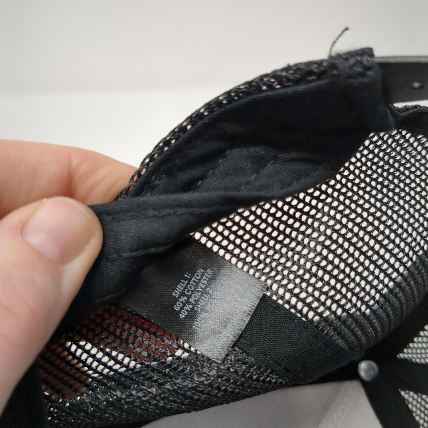 Richardson Snapback Trucker Hat Gray One Size Adjustable Mesh Back 6 Panel