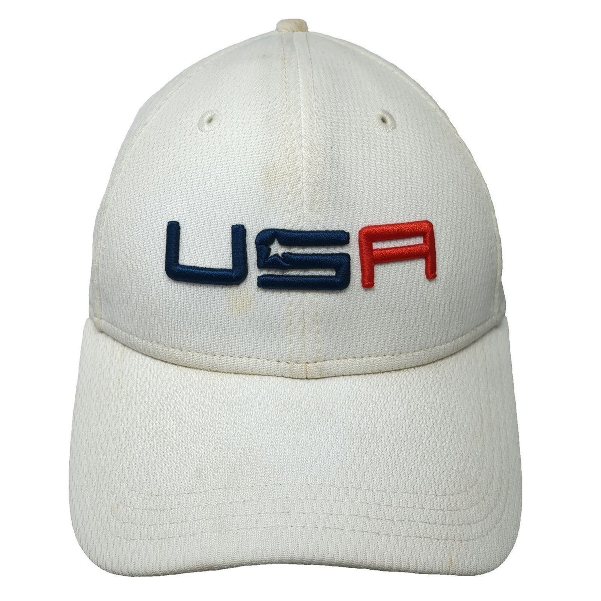 New Era Baseball Cap White One Size Ryder Cup 2020 USA Golf Slideback Hat