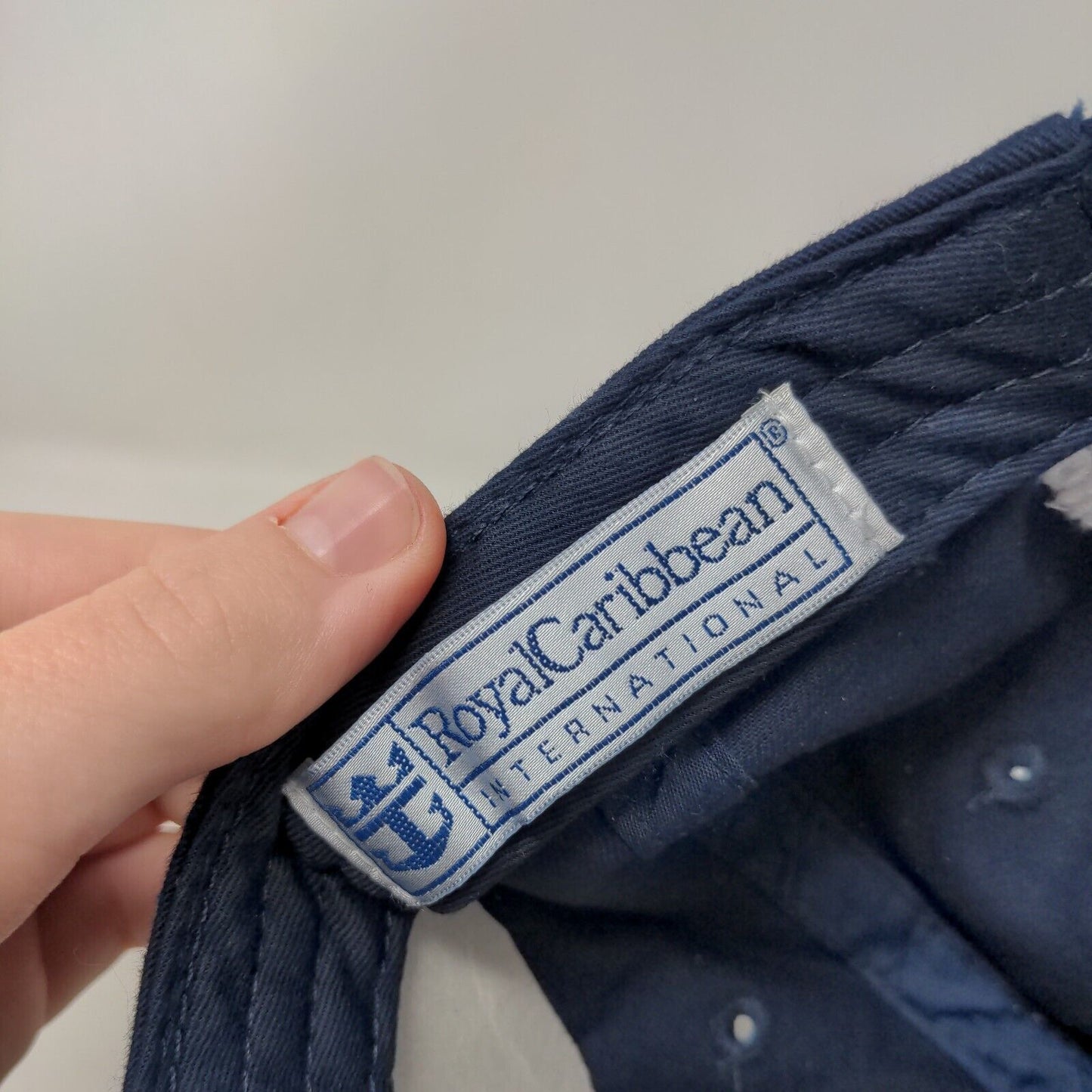 Navigator of The Seas Strapback Hat Blue One Size Adjustable Royal Carribean