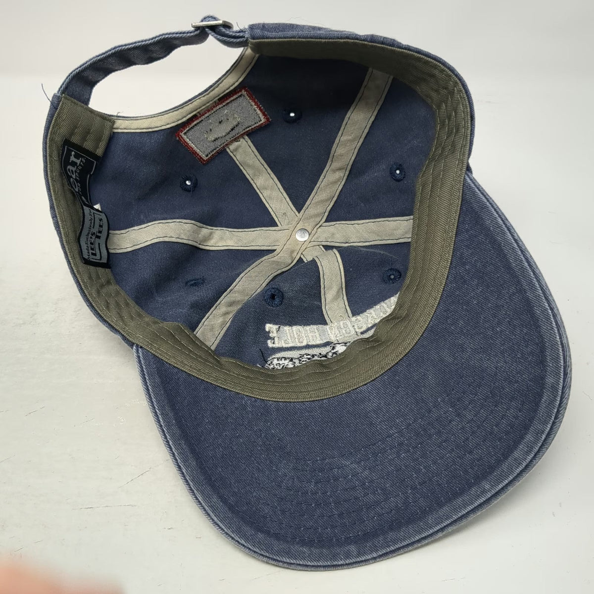 Gear for Sports Jackson Hole Wyoming Blue One Size Baseball Cap Slideback Hat