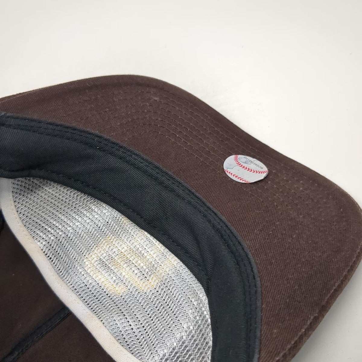 San Diego Padres MLB New Era 5 Panel Brown One Size Snapback Hat Embroidered SD