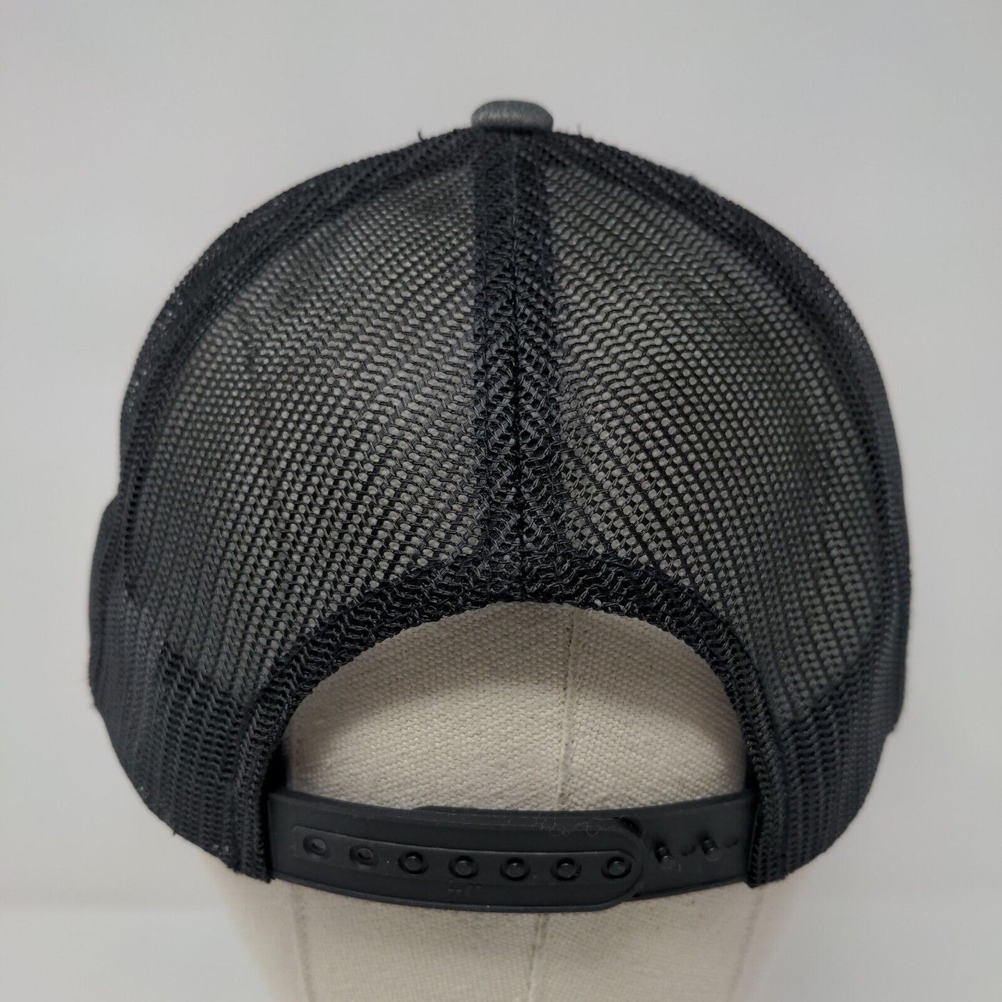 D25 Est. 1999 Snapback Trucker Hat Gray One Size Adjustable Mesh Back Team 365