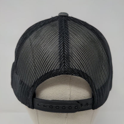 D25 Est. 1999 Snapback Trucker Hat Gray One Size Adjustable Mesh Back Team 365
