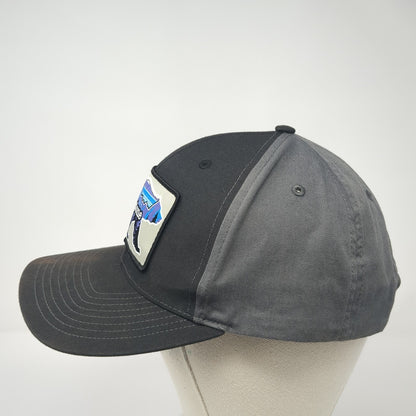 Yellowstone Bear Snapback Hat Black One Size Adjustable Richardson
