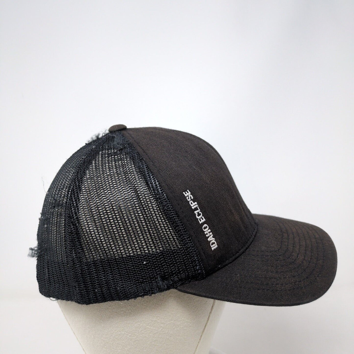 Idaho Eclipse Aug. 2017 Snapback Trucker Hat Black One Size Mesh Back