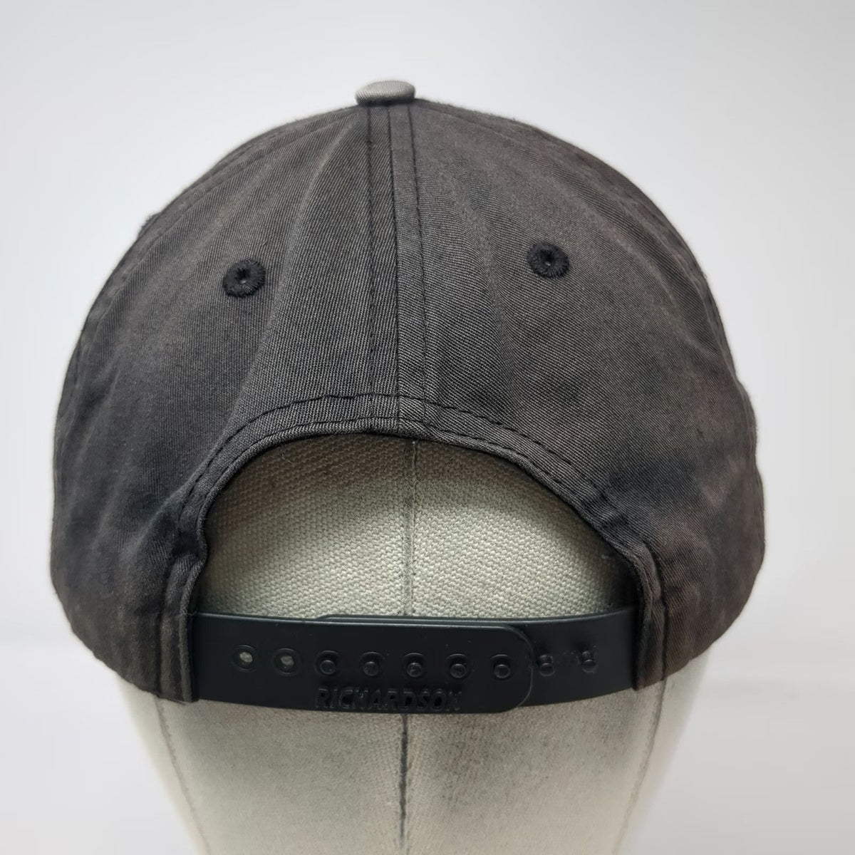Richardson Snapback Hat Gray One Size Experience More Hiking Mountain Patch
