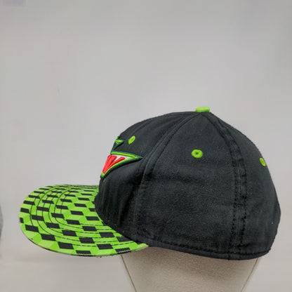 Mountain Dew Snapback Hat Multicolor One Size Adjustable Embroidered 6 Panel