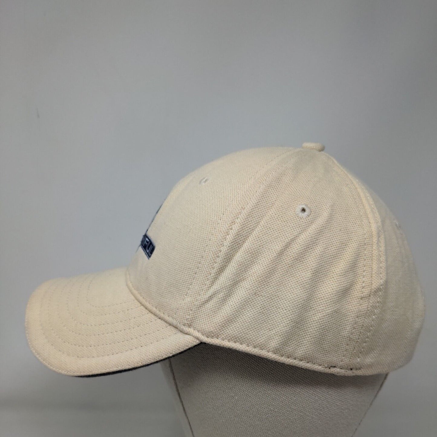 Old Faithful Wyoming Strapback Hat Tan Adult Embroidered Yellowstone