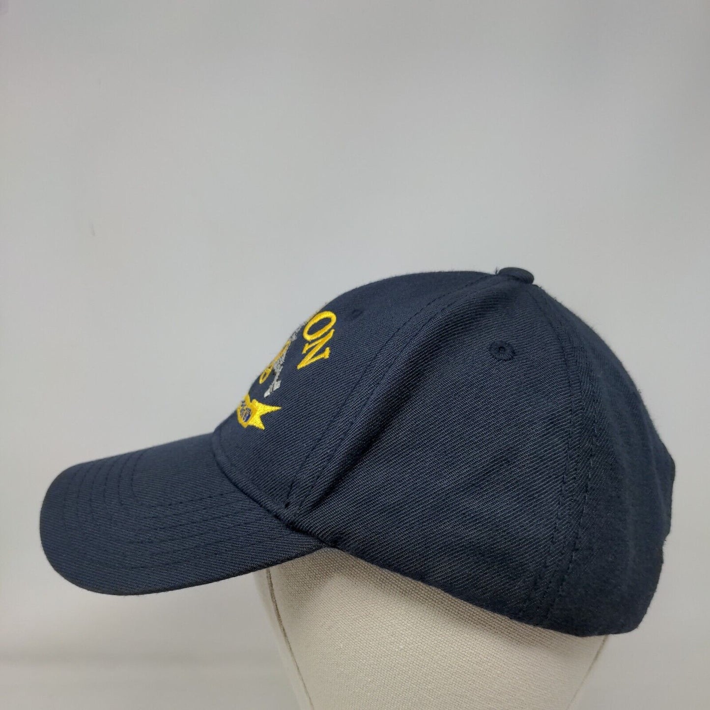 Desron 28 Virium Per Paratum Strapback Hat Blue OSFM Embroidered Otto