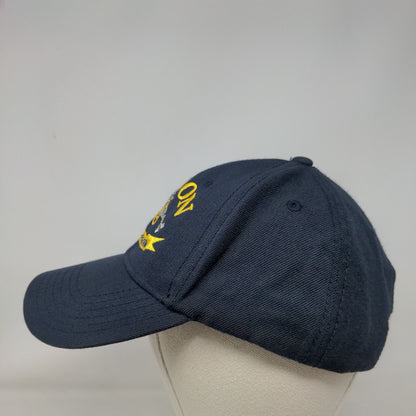 Desron 28 Virium Per Paratum Strapback Hat Blue OSFM Embroidered Otto