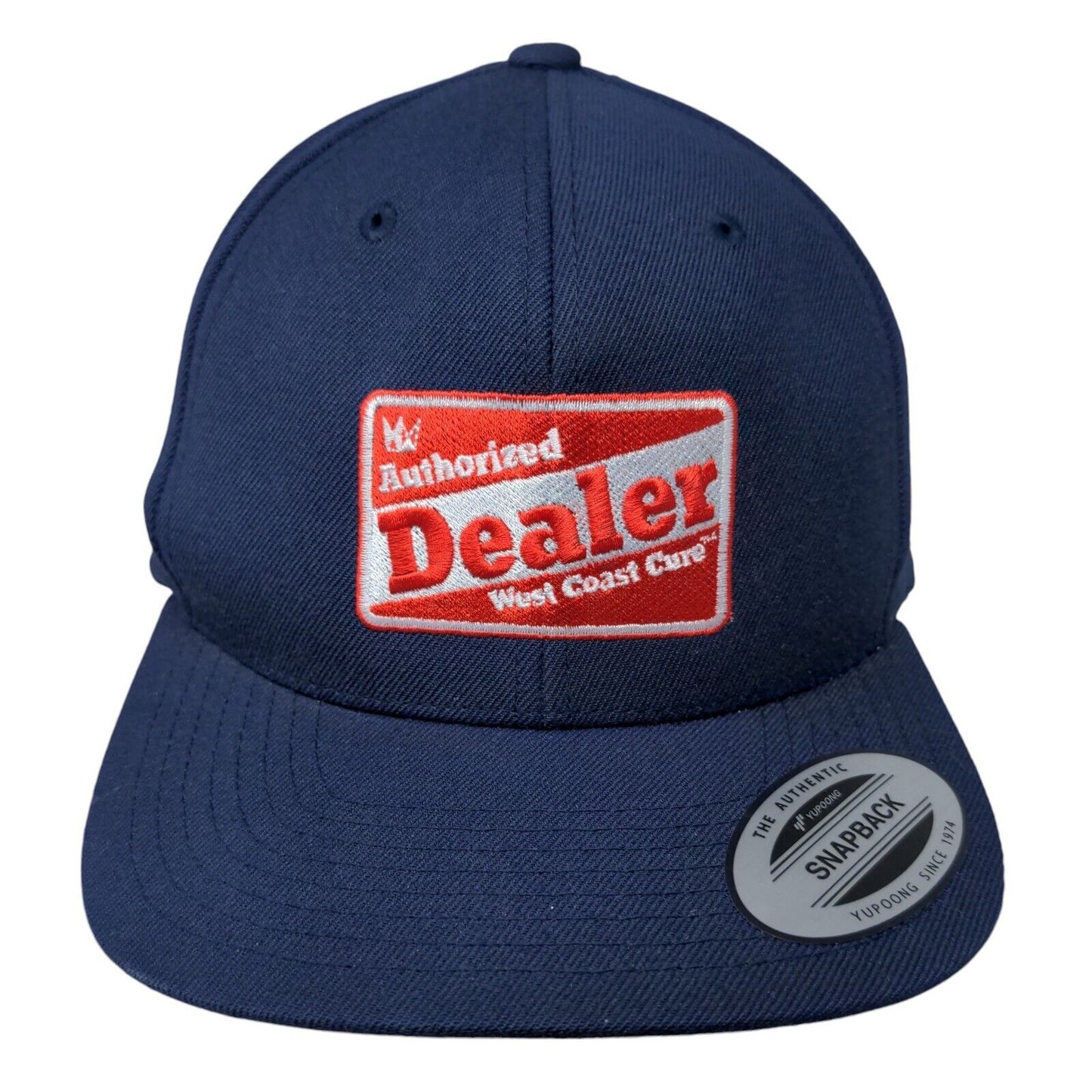 Authorized Dealer West Coast Cure Snapback Hat Blue OS The Classics Yupoong
