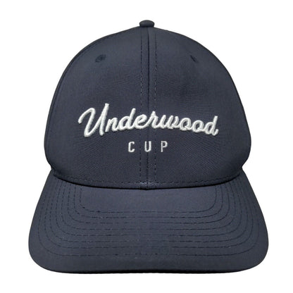 Underwood Cup Snapback Hat Blue One Size Embroidered 6 Panel Pukka Inc