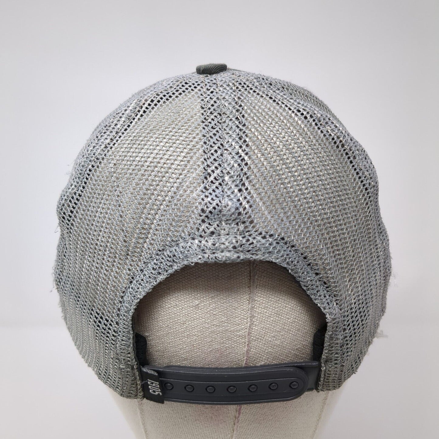 Red Wing Shoes Est 1905 Snapback Trucker Hat Gray One Size Adjustable Mesh Back