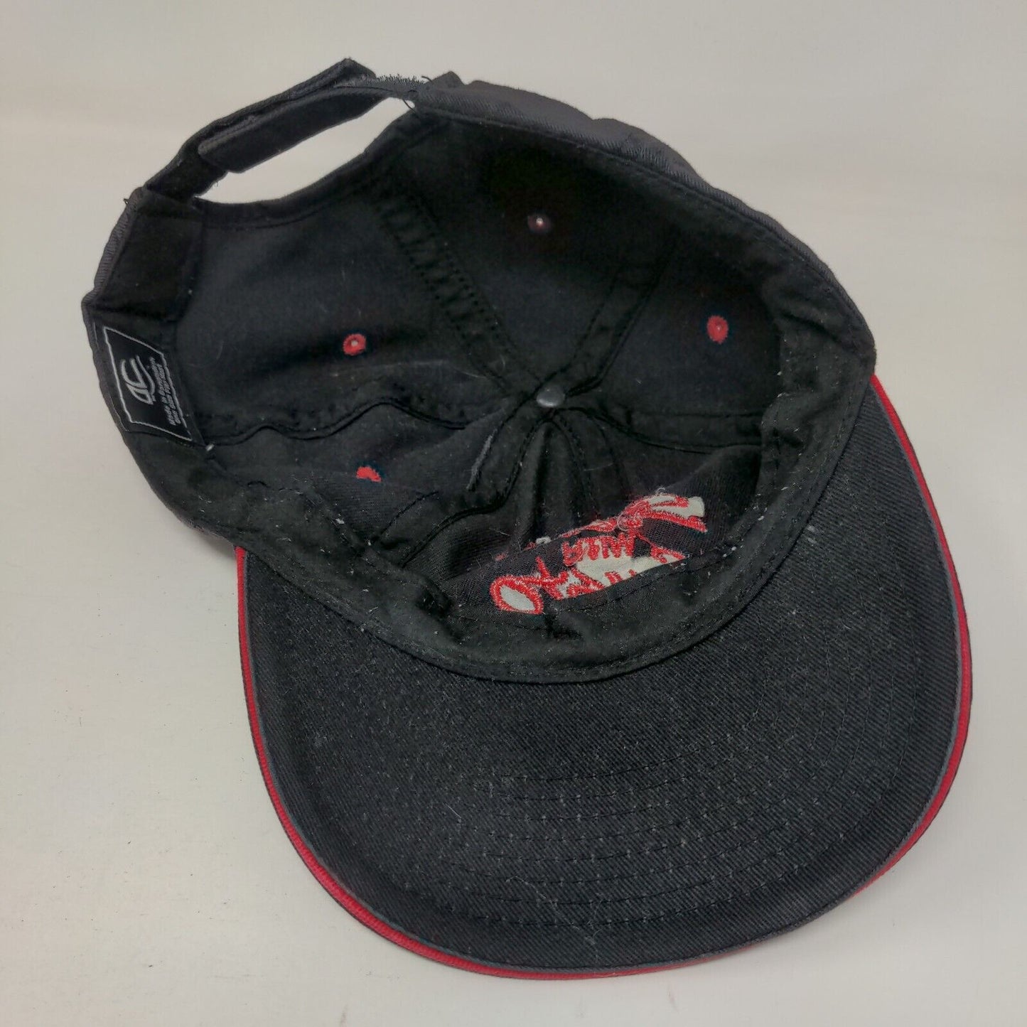 Sushi With Gusto Strapback Hat Black OSFM Embroidered Outdoor Cap