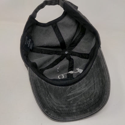 Dog Mom Slideback Hat Gray OSFM Solid Embroidered David And Young