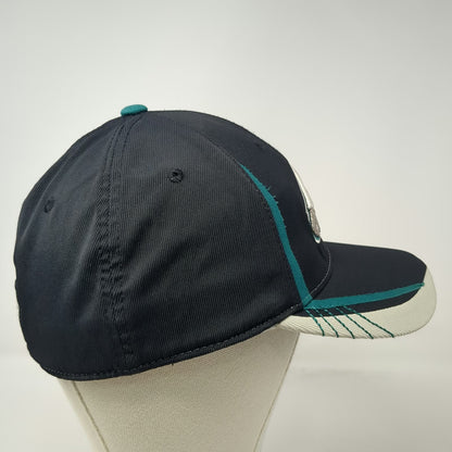 Reebok Philadelphia Eagles NFL Black M Cap Onfield Embroidered Logo Hat Stretch