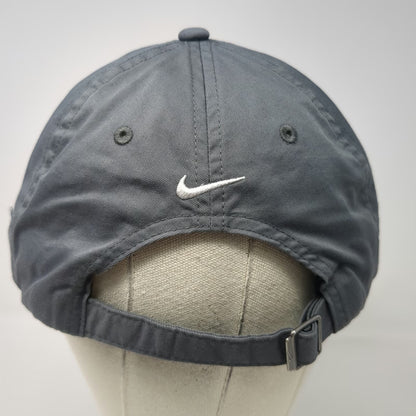 Nike Baseball Cap Gray One Size Dri-Fit Heritage86 Slideback Draft Kings Hat