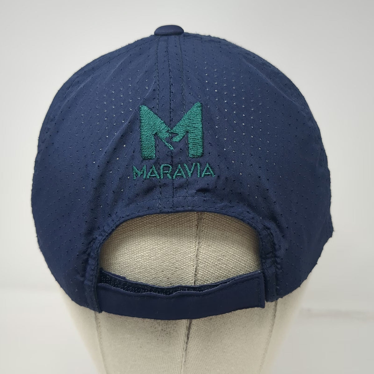 Port Authority Blue Baseball Cap One Size Stream Tech River Boats Maravia Hat