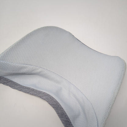 Kalenji Strapback Sun Visor Hat Gray One Size Adjustable Outdoor