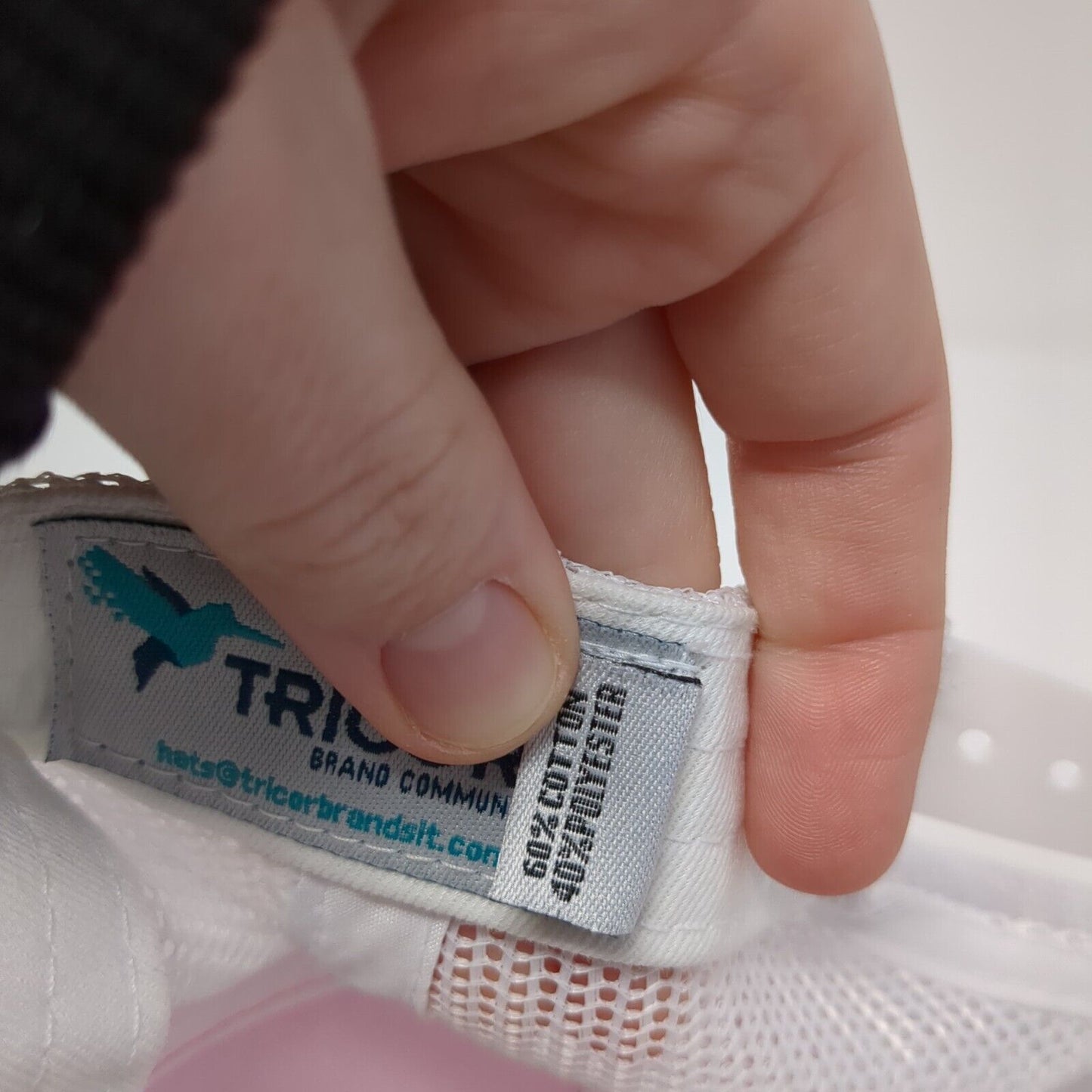 Ness Campbell Snapback 2239 Trucker Hat Pink OS Adjustable Mesh Back Tricor