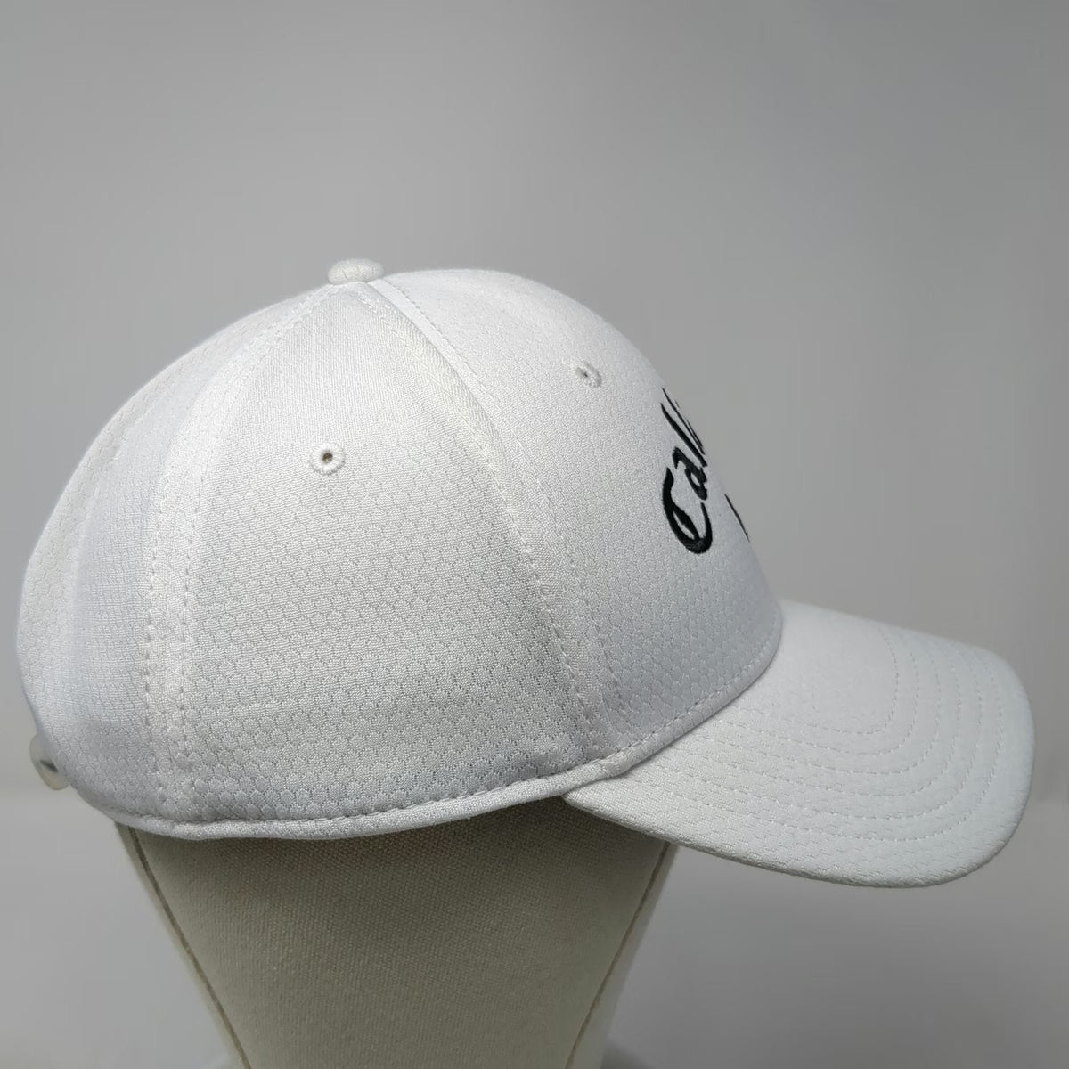 Callaway Baseball Cap White One Size Future Champions Golf Patch Strapback Hat