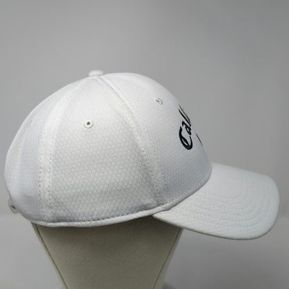 Callaway Baseball Cap White One Size Future Champions Golf Patch Strapback Hat