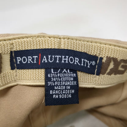 Port Authority Interstate Electric Supply Hat Baseball Cap Beige XL Fitted IES