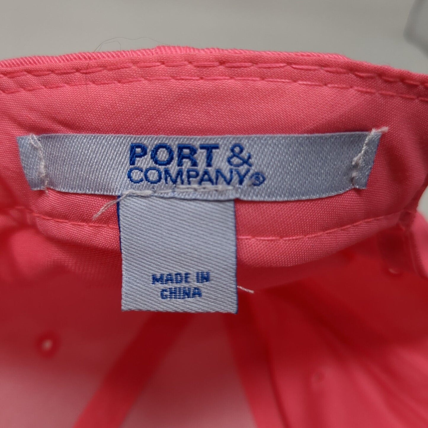 Day Drinkin' Strapback Hat Pink One Size Adjustable 6 Panel Port & Company