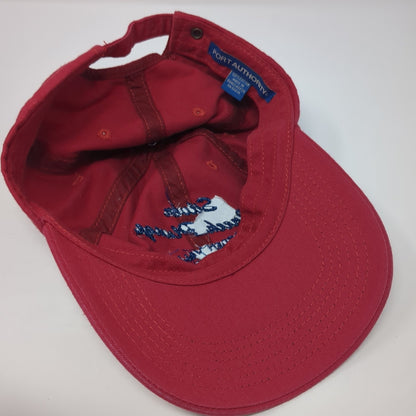 Silver Creek Plunge Garden Valley Idaho Baseball Cap Red One Size Port Authority