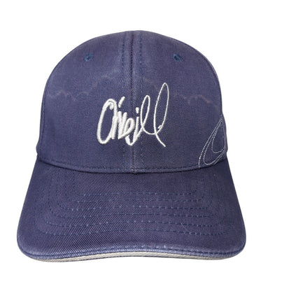 O'Neill Fitted Hat Blue OSFA Perfect Fit Embroidered Vented Holes 6 Panel
