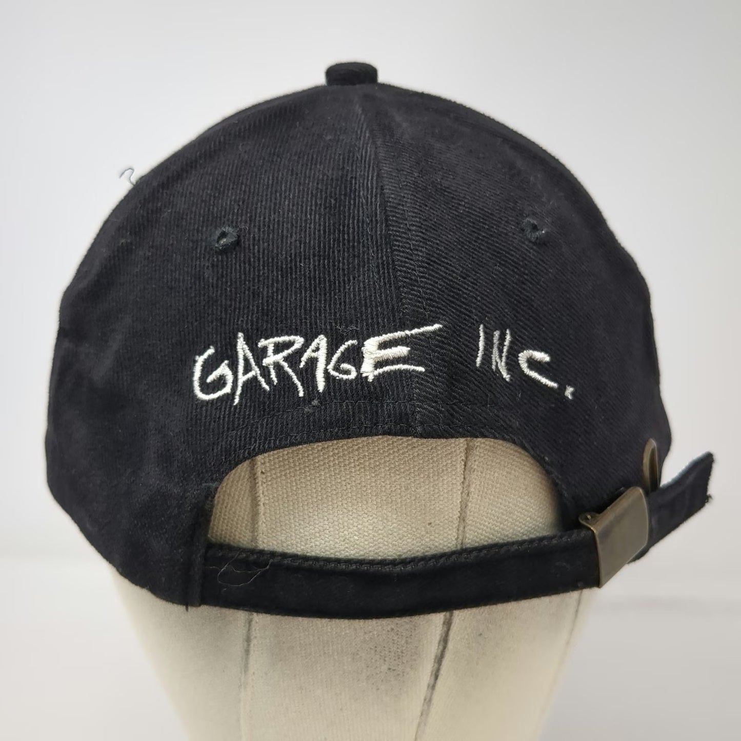 Metallica Garage Inc Skull Black Baseball Cap Hat Cotton Slideback Vintage