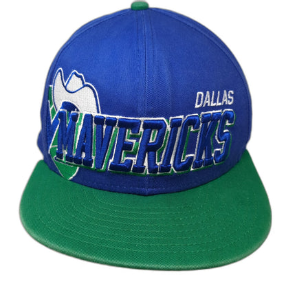 Dallas Mavericks NBA New Era Snapback Blue Green One Size Hardwood Classics Hat