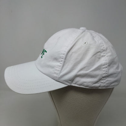 American Needle Men's Strapback Hat White Embroidered Love Clover Logo