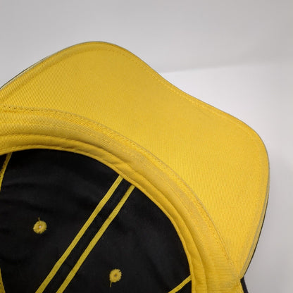 Cobra Strapback Hat Black OSFM Adjustable Embroidered Ford 6 Panel