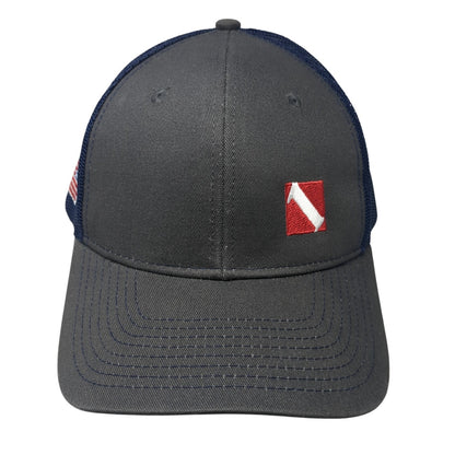 J.M Thomas Forest Products Trucker Hat Multi OS Adjustable Mesh Port Authority