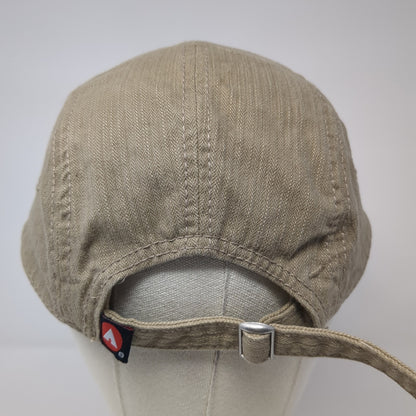 Air Walk Slideback 5 Panel Cap Brown One Size Adjustable Embroidered Concept One