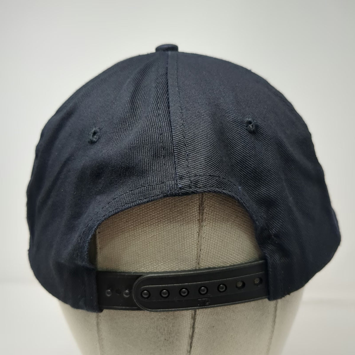 KC Panasonic Heavy Duty Sound Hat Black Snapback Structured Cotton Vintage