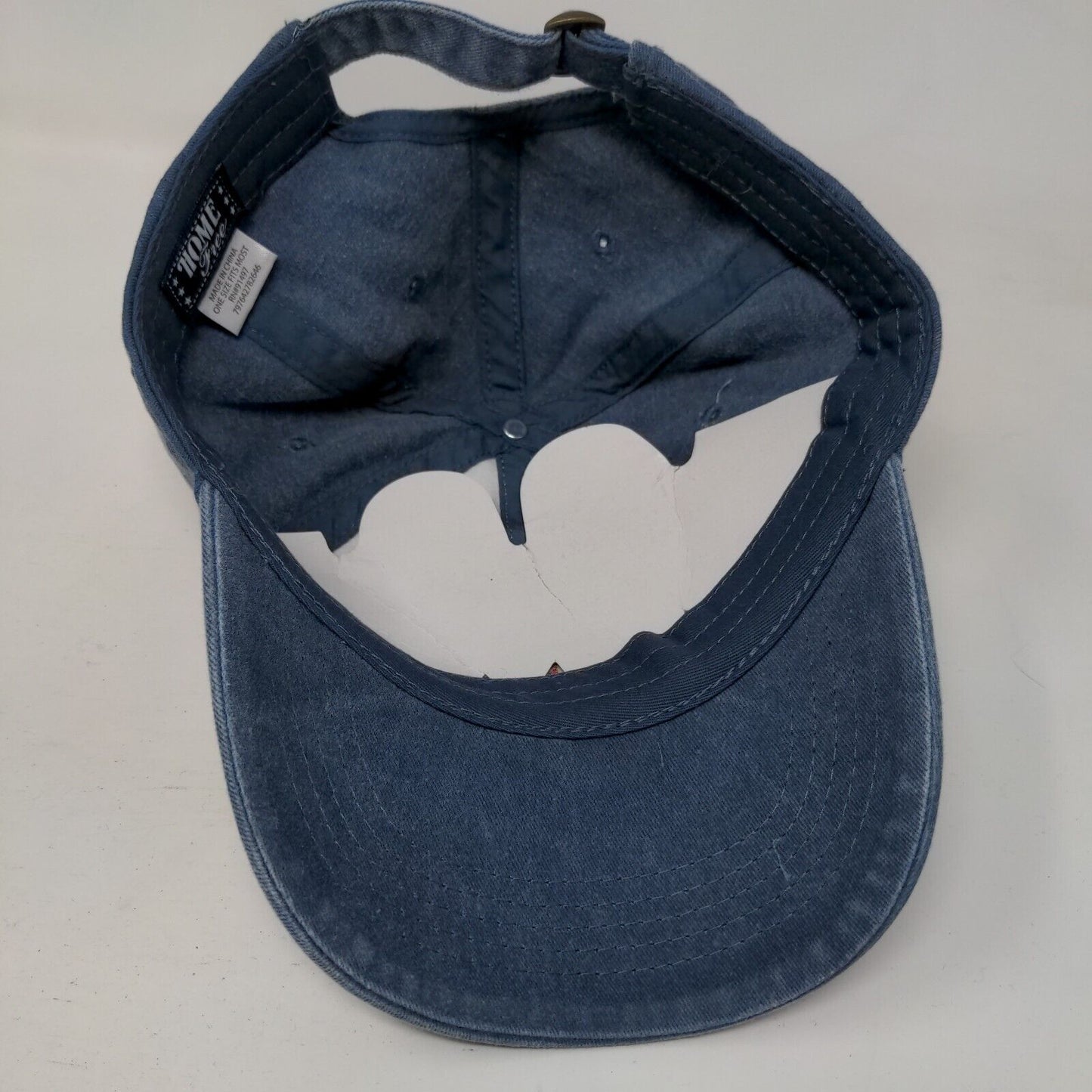 Tennessee Slideback Hat Blue OSFM Embroidered Colorblock Home Free